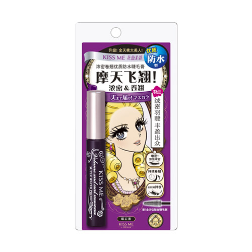 花盈美蔻 浓密卷翘优质防水睫毛膏